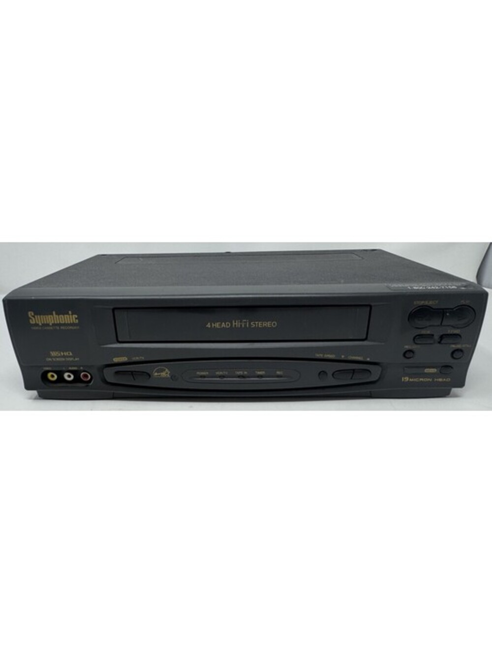 SYMPHONIC 4 Head HiFi Stereo VCR VHS Player Model SL260A NO Remote Tested